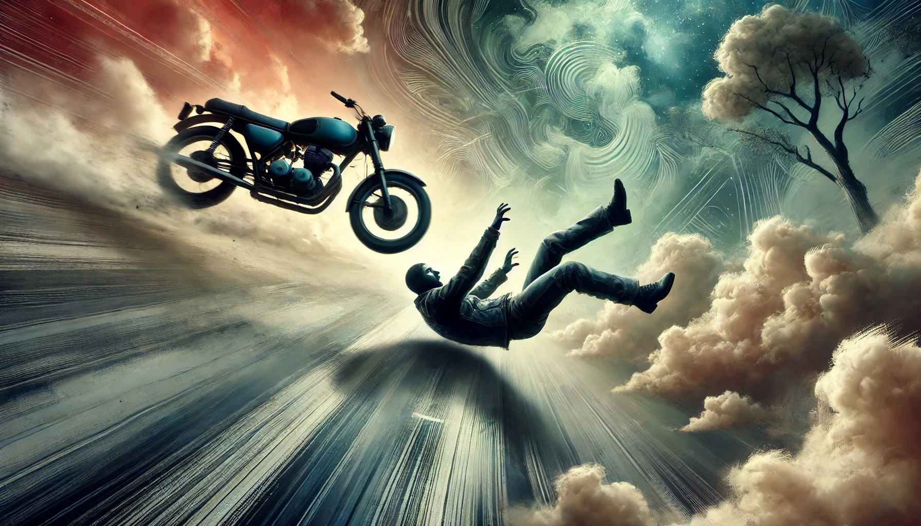 O que Significa Sonhar Caindo de Moto?