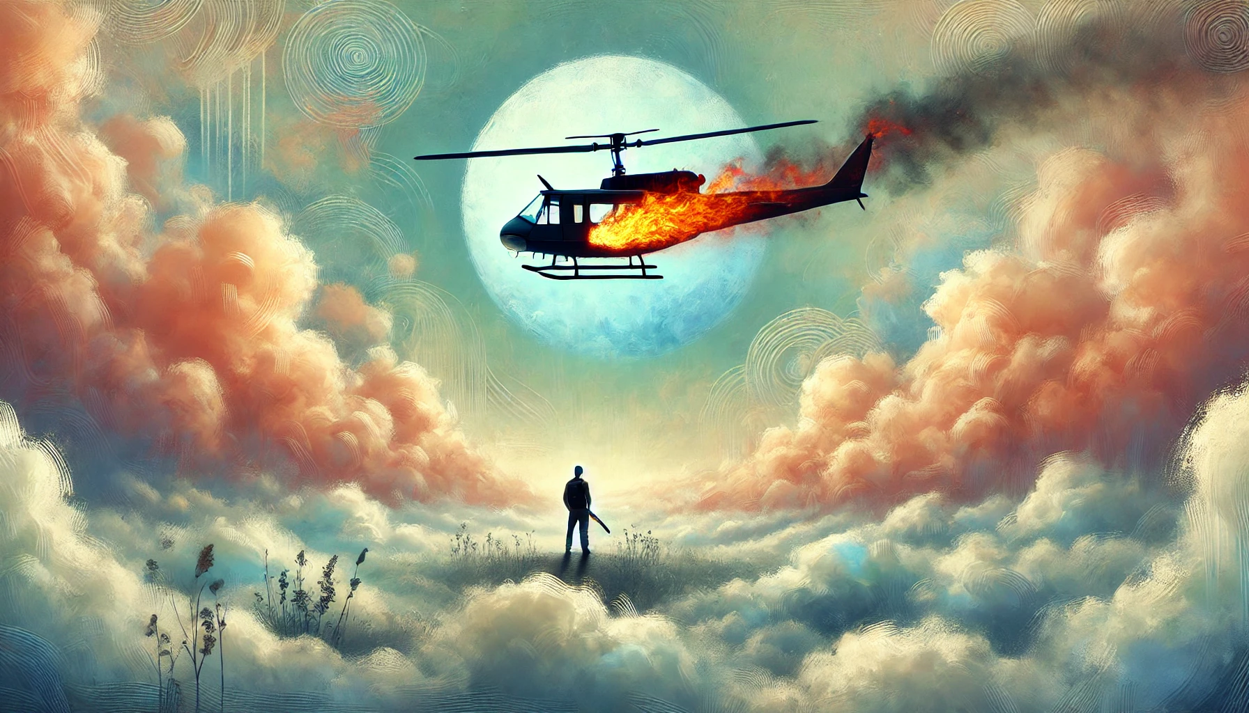 O Significado de Sonhar com Helicóptero Pegando Fogo
